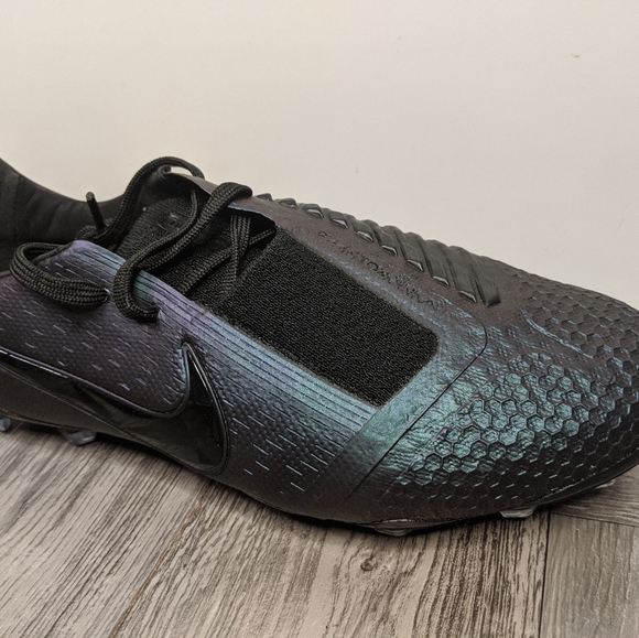 New Nike Jr. Phantom Venom Elite FG Black/Black - Picture 2 of 10